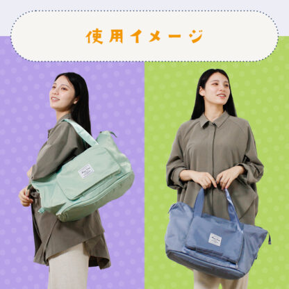 ボストンバッグ 拡張 デイバッグ 旅行 ec-137 - 画像 (9)