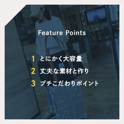 ボストンバッグ 折りたためる レディース コンパクト 旅行 ec-157 - 画像 (4)